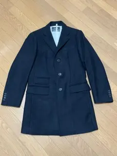 Salt&Pepper★メルトンチェスターコート★黒★S★ライトオン