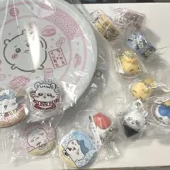 ちいかわ くら寿司 コラボ 皿 キーホルダー 缶バッジ まとめ売り セット