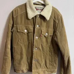 EDWIN コーデュロイ ボア襟ジャケット L