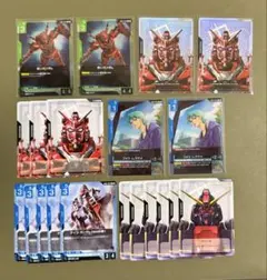 ガンダムカードゲーム　赤いガンダム　リソース　C+フォウ・ムラサメ　まとめ売り
