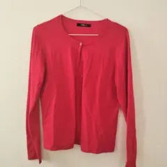 《美品》MISS J 赤 カーディガン 長袖のサムネイル