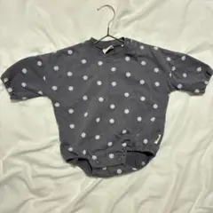 First Closet 花柄 ロンパース 80cm