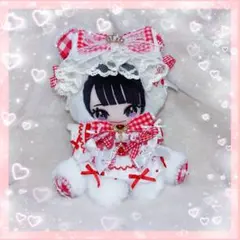 16cm ハンドメイド おすわり着ぐるみ くま ぬい服 ぬいぐるみ - メルカリ
