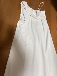 美品キャミワンピース 片肩ストラップ