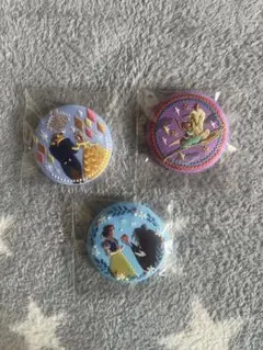 ディズニープリンセス ピンバッジ 3個セット