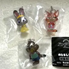 ズートピア2 めじるしアクセサリー　 ニック　ジュディ　ニブルズ