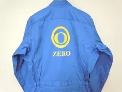 b877★美品★Sunfield★ZERO プリント入り つなぎ L★ブルー系★