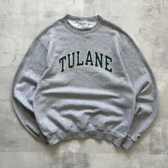 USA古着　champion チャンピオン　スウェット　TULANE　カレッジ