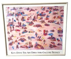 非売品希少】特大Ken Done TUBE ポスター アート 店頭パネルアート