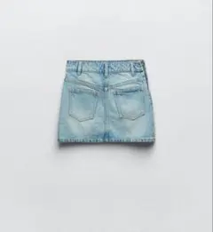 ZARA ザラ　デニム　ミニ　スカート　未使用