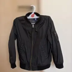 ユニクロ アウター黒 110cm