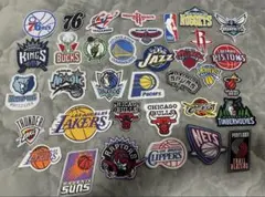 NBA バスケ　ワッペン　レア　刺繍　ハンドメイド