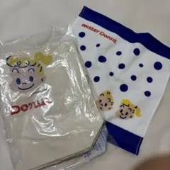 ミスタードーナツのトートバッグとフェイスタオル