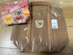 オールドテディ　ワッペントートバッグ　L ニナズクローゼット　巾着　セット