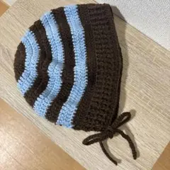 ★即購入可★ ハンドメイド　ボンネット バラクラバ