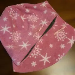 mont-bell　フリース地　ニット帽&ネックウォーマー