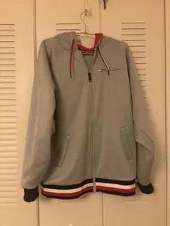 TommySPORT フルジップパーカー グレー