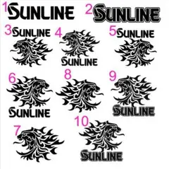 Sunline　サンライン　ステッカー