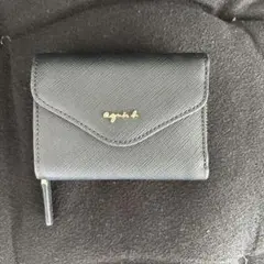 美品】agnes b. アニエスベー TAW02−01 avaウォレット 黒のサムネイル