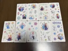 アナ雪　トレーディングステッカー　海外限定