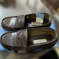 HARUTA ブラウン ローファー 22.5cm