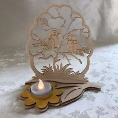 Tietze ティーライトホルダー 小鳥