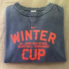 Nike WINTER CUP ネイビートレーナー