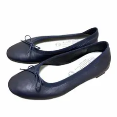 【美品】TRAVEL SHOES chausser フラットパンプス　37のサムネイル