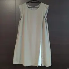 ​【新品】ViS◇スリット レース切替ワンピースのサムネイル