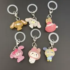 サンリオキャラクターズ ゆるっとめじるしアクセサリー コンプリート