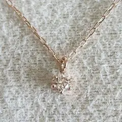 ダイヤモンド♡【ジュエルクローゼット】K10 ネックレス♪アガット 好きも
