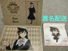 名探偵コナンカフェ2025 予約特典招待状　ドリンク特典コースター　毛利蘭