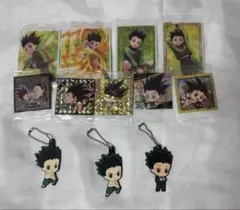 HUNTER×HUNTER ゴン ラバーキーホルダー、イタジャガ、ウエハース