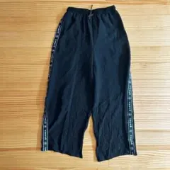 gomme シワ加工 プリーツ サイドラインパンツ