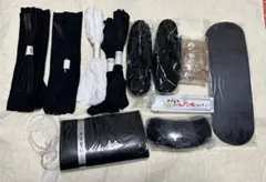 和装喪服小物セット バッグ・草履・帯揚げ・帯締めほか