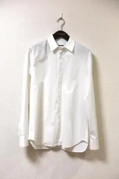 JIL SANDER ワードローブ比翼仕立てポプリンシャツ 39 ホワイト①のサムネイル