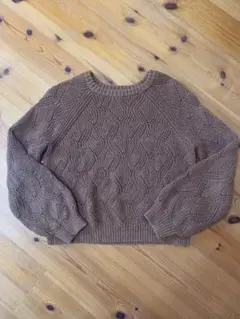 OLD NAVY ケーブルニットセーター 女子10〜12才用