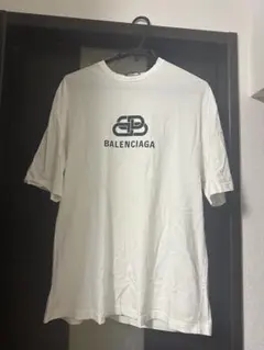 美品☆ バレンシア ロゴ Tシャツ ベージュ XS 国内正規品 5S217 - メルカリ
