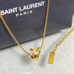 美品 SAINT LAURENT ネックレス ロング YSLのサムネイル