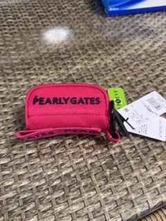 ★新品タグ付き　 パーリーゲイツ PEARLY GATES ボールポーチ ピンクのサムネイル