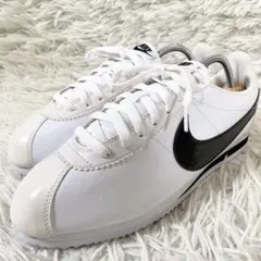 【未使用級】 Nike Cortez スニーカー 27.5cm レザー ホワイト