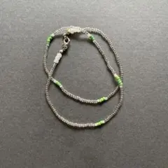 【新品】ビーズネックレス　ハンドメイドネックレス