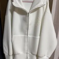 snidel ボリュームパーカー ホワイト