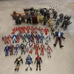 ウルトラマン 怪獣 ソフビ大量 61体 まとめ 美品 レア 限定品あり