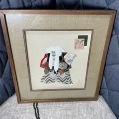 二井栄逸　[西王母] 日本画 能画 値下げしました！二井栄逸 [西王母] 日本画 能画 - メルカリ