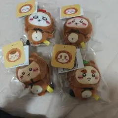 ちいかわ　たぬだもんくじ4点セット