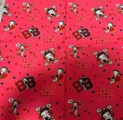 ベティ・ブープ ピンク 綿生地