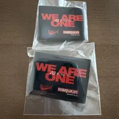 新品未開封 三遠ネオフェニックス WE ARE ONE ピンバッジ 2個