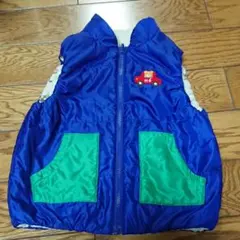 ミキハウス  ホットビスケッツ 100 リバーシブルベスト