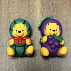 東京ディズニーリゾート店限定 くまのプーさん ガチャ ぶどう すいか 新品未開封